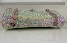 CHANEL CUSTOM CRYSTAL JERSEY FLAP BAG