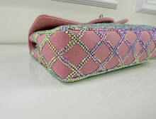 CHANEL CUSTOM CRYSTAL JERSEY FLAP BAG