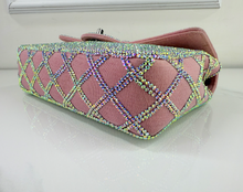 CHANEL CUSTOM CRYSTAL JERSEY FLAP BAG
