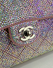 CHANEL CUSTOM CRYSTAL JERSEY FLAP BAG