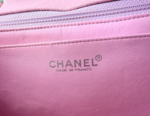 CHANEL CUSTOM CRYSTAL JERSEY FLAP BAG
