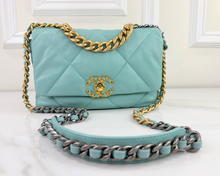 CHANEL 19 TIFFANY BLUE