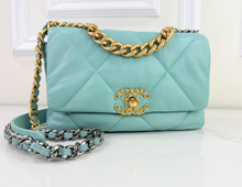 CHANEL 19 TIFFANY BLUE