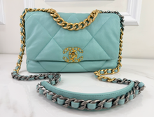CHANEL 19 TIFFANY BLUE