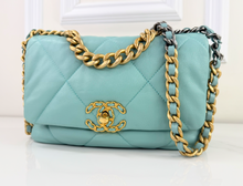 CHANEL 19 TIFFANY BLUE