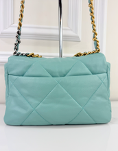 CHANEL 19 TIFFANY BLUE