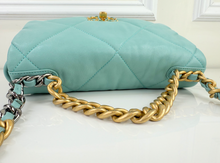 CHANEL 19 TIFFANY BLUE