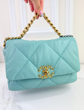 CHANEL 19 TIFFANY BLUE