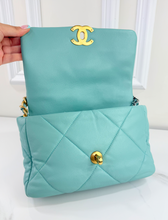 CHANEL 19 TIFFANY BLUE