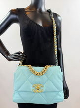 CHANEL 19 TIFFANY BLUE