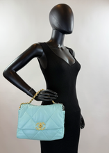 CHANEL 19 TIFFANY BLUE