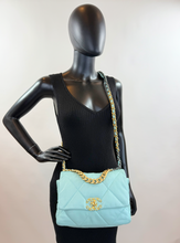 CHANEL 19 TIFFANY BLUE