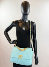 CHANEL 19 TIFFANY BLUE