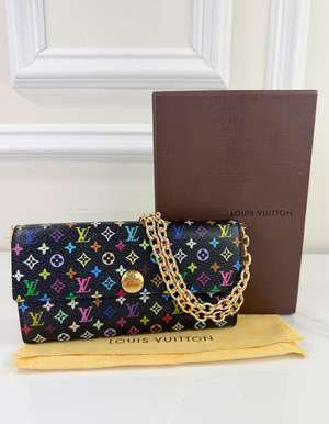 LOUIS VUITTON WALLET MULTICOLOR SARAH / WOC TH0075