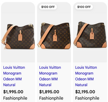 LOUIS VUITTON ODEON MM NM