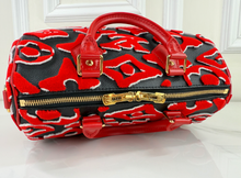 LOUIS VUITTON SPEEDY 25 BANDOULIERE URS FISCHER TUFTED MONOGRAM LIMITED EDITION
