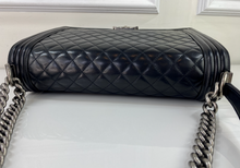 CHANEL BOY LARGE QUILTED LAMBSKIN