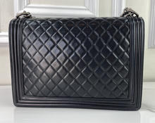 CHANEL BOY LARGE QUILTED LAMBSKIN