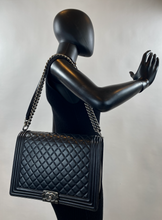 CHANEL BOY LARGE QUILTED LAMBSKIN