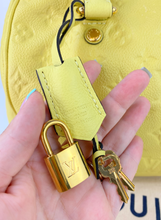 LOUIS VUITTON SPEEDY 25 BANDOULIERE EMPREINTE YELLOW