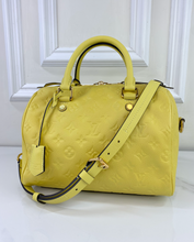 LOUIS VUITTON SPEEDY 25 BANDOULIERE EMPREINTE YELLOW
