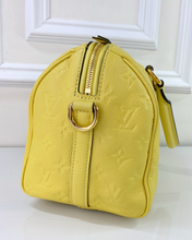 LOUIS VUITTON SPEEDY 25 BANDOULIERE EMPREINTE YELLOW