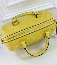 LOUIS VUITTON SPEEDY 25 BANDOULIERE EMPREINTE YELLOW