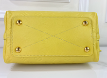 LOUIS VUITTON SPEEDY 25 BANDOULIERE EMPREINTE YELLOW