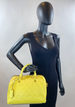 LOUIS VUITTON SPEEDY 25 BANDOULIERE EMPREINTE YELLOW