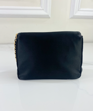 CHANEL VINTGAE MINI SATIN FLAP CLUTCH