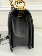 CHANEL METALLIC CRUMPLED GOATSKIN MEDIUM BOY FLAP LIMITED EDITION