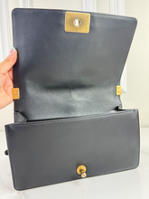 CHANEL METALLIC CRUMPLED GOATSKIN MEDIUM BOY FLAP LIMITED EDITION