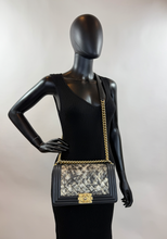 CHANEL METALLIC CRUMPLED GOATSKIN MEDIUM BOY FLAP LIMITED EDITION