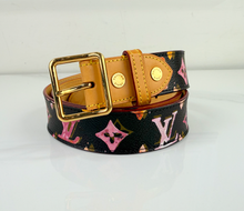 LOUIS VUITTON BELT WATERCOLOR LIMITED EDITION