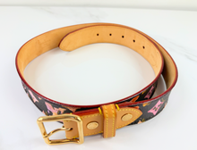 LOUIS VUITTON BELT WATERCOLOR LIMITED EDITION