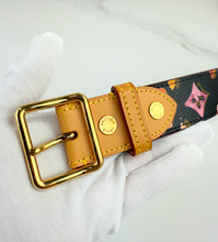 LOUIS VUITTON BELT WATERCOLOR LIMITED EDITION