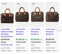 LOUIS VUITTON SPEEDY 25 MONOGRAM