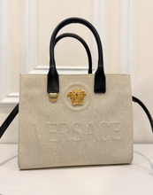 VERSACE MEDUSA CANVAS TOTE