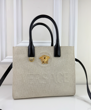 VERSACE MEDUSA CANVAS TOTE