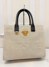 VERSACE MEDUSA CANVAS TOTE