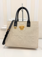 VERSACE MEDUSA CANVAS TOTE