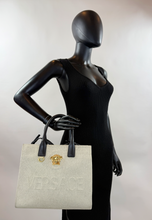 VERSACE MEDUSA CANVAS TOTE