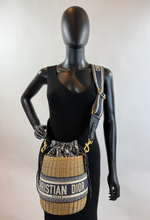 DIOR OBLIQUE DRAWSTRING BUCKET BAG