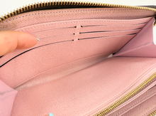 LOUIS VUITTON WALLET ZIPPY IN ROSE PINK