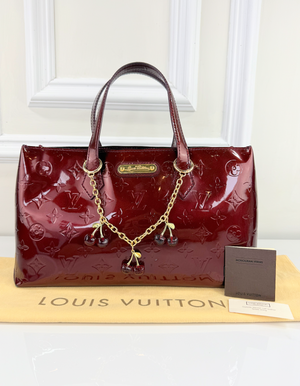 LOUIS VUITTON  WILSHIRE PM VERNIS ROUGE FAUVIST