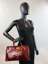 LOUIS VUITTON  WILSHIRE PM VERNIS ROUGE FAUVIST