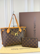 LOUIS VUITTON NEVERFULL PM FULL SET + CHARM