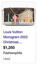 LOUIS VUITTON  ANIMATION FELICE CHAIN POCHETTE 2022 CHRISTMAS LIMITED EDITION