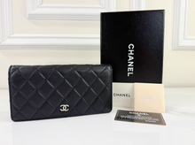 CHANEL QUILTED YEN FLAP  WALLET