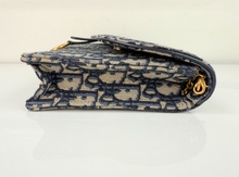 DIOR OBLIQUE MEDIUM SADDLE POUCH WITH CHAIN